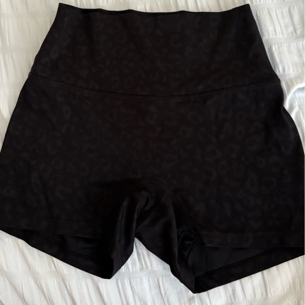 lululemon athletica Black High-Rise Workout Shorts